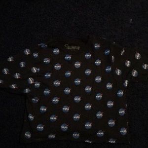 NASA crop shirt